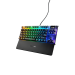 SteelSeries Apex 7 TKL Blue Геймърска механична клавиатура със SteelSeries QX2 Blue суичове