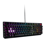 ASUS ROG Strix Scope RGB Геймърска механична клавиатура с Cherry MX Red суичове