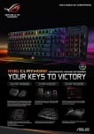 ASUS ROG Claymore RGB Геймърска механична клавиатура с Cherry MX Red суичове