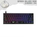 Ducky One 2 Mecha Mini v2 RGB Геймърска механична клавиатура с Cherry MX Speed Silver суичове