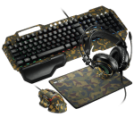 Canyon Argama Gaming Set 4in1 CND-SGS03 Геймърски комплект клавиатура, мишка, пад и слушалки