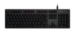 Logitech G513 Carbon RGB Геймърска механична клавиатура с GX Brown суичове