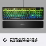 SteelSeries Apex 5 Хибридна механична клавиатура със SteelSeries Blue суичове