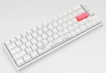 Ducky One 2 SF White RGB Геймърска механична клавиатура с Cherry MX Red суичове