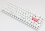 Ducky One 2 SF White RGB Геймърска механична клавиатура с Cherry MX Red суичове