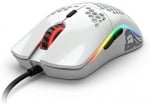 Glorious Model D Glossy White Ергономична геймърска оптична мишка