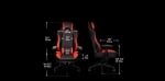 Tt eSPORTS GT Comfort Red Ергономичен геймърски стол