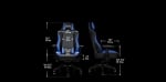 Tt eSPORTS GT Comfort Blue Ергономичен геймърски стол