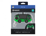 Nacon Wired Illuminated Compact Controller Green геймърски контролер за Playstation 4 и PC