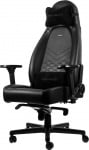 noblechairs ICON Black Геймърски стол от изкуствена кожа 100% Vegan