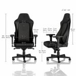 noblechairs HERO Real Leather Геймърски стол от естествена кожа