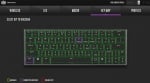 Cooler Master SK621 Bluetooth Геймърска безжична механична клавиатура с Cherry MX Low Profile Red суичове