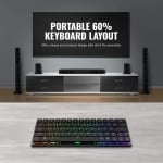 Cooler Master SK621 Bluetooth Геймърска безжична механична клавиатура с Cherry MX Low Profile Red суичове