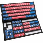 Ducky Pudding Red & Blue 108 Keycap Set PBT Double-Shot Комплект капачки за механични клавиатури