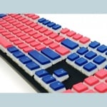 Ducky Pudding Red & Blue 108 Keycap Set PBT Double-Shot Комплект капачки за механични клавиатури