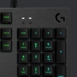 Logitech G512 Lightsync RGB Геймърска механична клавиатура с GX Brown суичове