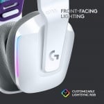 Logitech G733 White Lightspeed Wireless RGB Безжични геймърски слушалки с микрофон