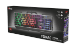 Trust GXT 856 Torac Illuminated Геймърска клавиатура