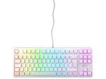 Xtrfy K4 TKL RGB White Геймърска механична клавиатура с Kailh Red суичове и UK Layout