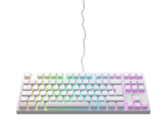 Xtrfy K4 TKL RGB White Геймърска механична клавиатура с Kailh Red суичове и UK Layout