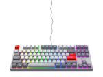 Xtrfy K4 TKL RGB Retro Геймърска механична клавиатура с Kailh Red суичове и US Layout
