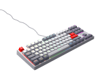 Xtrfy K4 TKL RGB Retro Геймърска механична клавиатура с Kailh Red суичове и US Layout