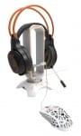 Canyon 3 in 1 Gaming Bungee White CND-GWH200PW Стойка за слушалки с USB хъб и бънджи за мишка