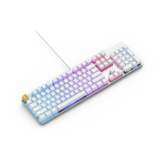 Glorious White Ice GMMK RGB FULL SIZE геймърска механична клавиатура с Gateron Brown суичове