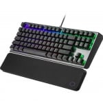 Cooler Master CK530 V2 TKL RGB Геймърска механична клавиатура с TTC Brown суичове