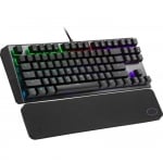 Cooler Master CK530 V2 TKL RGB Геймърска механична клавиатура с TTC Brown суичове