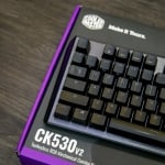 Cooler Master CK530 V2 TKL RGB Геймърска механична клавиатура с TTC Brown суичове