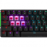 ASUS ROG Falchion 65% RGB Геймърска механична клавиатура с Cherry MX Red суичове