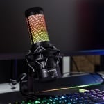 HyperX QuadCast S RGB Настолен геймърски микрофон за стрийминг