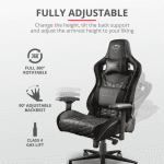 Trust GXT 712 Resto Pro Ергономичен геймърски стол
