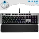 Cooler Master CK550 V2 RGB Геймърска механична клавиатура с TTC Blue суичове