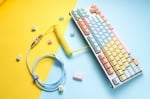 Ducky Premicord Cotton Candy Custom USB Cable Универсален кабел за геймърска периферия