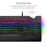ASUS ROG Strix Flare RGB Геймърска механична клавиатура с Cherry MX Red суиочове