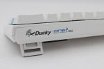 Ducky One 2 Mini V2 Pure White RGB Геймърска механична клавиатура с Kailh BOX Brown суичове