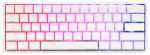 Ducky One 2 Mini V2 Pure White RGB Геймърска механична клавиатура с Kailh BOX Red суичове