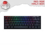 Ducky One 2 Mini V2 RGB Геймърска механична клавиатура с Kailh BOX Red суичове