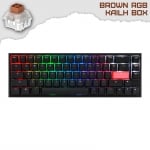 Ducky One 2 SF RGB Геймърска механична клавиатура с Kailh BOX Brown суичове