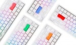 Ducky One 2 SF Pure White RGB Геймърска механична клавиатура с Kailh BOX Red суичове