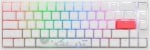 Ducky One 2 SF Pure White RGB Геймърска механична клавиатура с Kailh BOX Red суичове