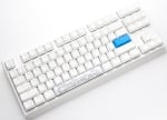 Ducky One 2 TKL White RGB Геймърска механична клавиатура с Kailh BOX Brown суичове