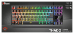 Trust GXT 833 Thado TKL Геймърска клавиатура с подсветка