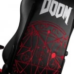 noblechairs HERO DooM Edition Геймърски стол от изкуствена кожа 100% Vegan