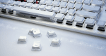 G.SKILL Crystal Crown Keycaps White Комплект капачки за механични клавиатури