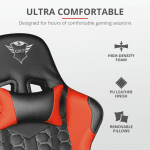 Trust GXT 708R Resto Red Ергономичен геймърски стол