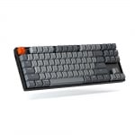 Keychron K8 Hot-Swappable TKL White LED Геймърска механична клавиатура с Gateron Brown суичове