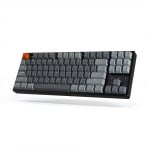 Keychron K8 Aluminum Hot-Swappable TKL RGB Геймърска механична клавиатура с Gateron Red суичове